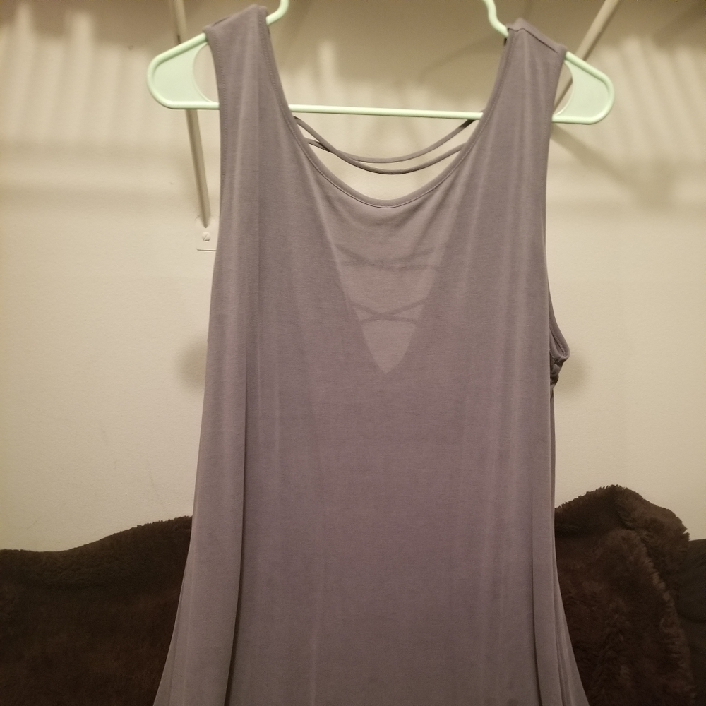 Grey Jersey dress